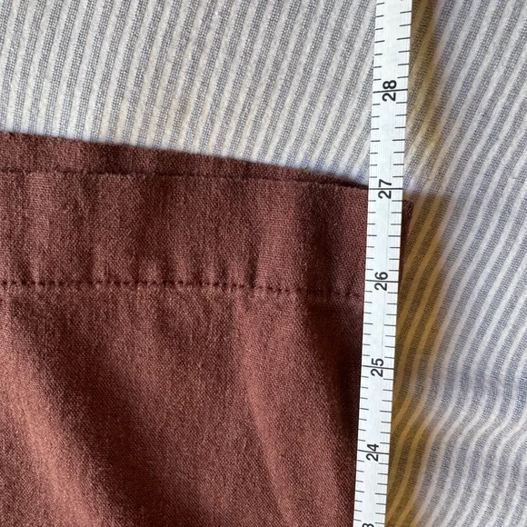 GAP Pull-on Wide Leg Pants with Cream Side Stripes - Picture 10 of 10